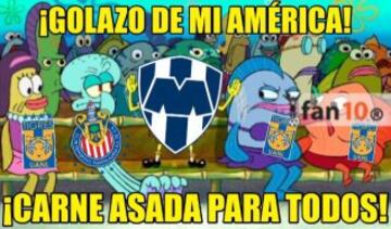 Águilas y Felinos igualaron 1-1 en la Final de Ida del Apertura 2016 de la Liga MX, tras el resultado las redes sociales no perdonaron los tradicionales Memes.