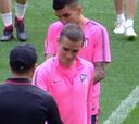 ¿Se va? El cariñoso gesto de Simeone con Griezmann