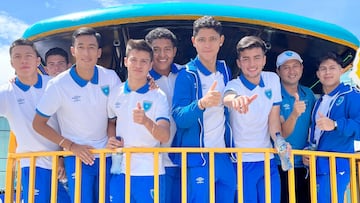 Los guatemaltecos recibieron con un desfile emocionante a los jugadores de la ‘Azul y Blanco’ juvenil que los llenó de alegrías en el Premundial Sub 20 de Concacaf de Honduras.