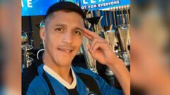 El desafiante saludo de Alexis en su llegada al Inter de Milán