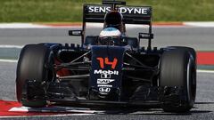 El piloto espa&ntilde;ol de McLaren Honda, Fernando Alonso.