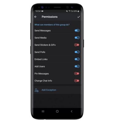 Novedades Telegram: contenido bloqueado en grupos y recuperación de chats