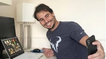 Nadal: "Si hay tenis a puerta cerrada, yo encantado"