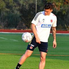 Matheus Uribe se va de la Copa América por lesión