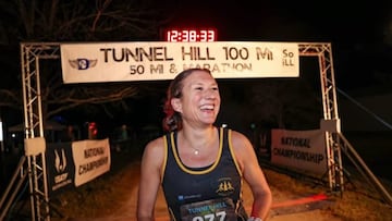 Caitriona Jennings en la Tunnel Hill 100 Mile