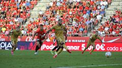 02/10/21 PARTIDO PRIMERA DIVISION 
 RCD MALLORCA - LEVANTE 
 PENALTI VISITANTE FALLADO MORALES FALLO 