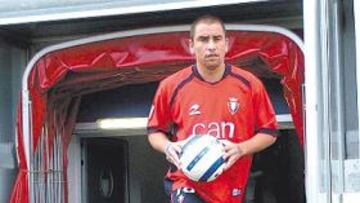 <b>PRESENTADO. </b>Sosa será jugador osasunista hasta final de temporada.