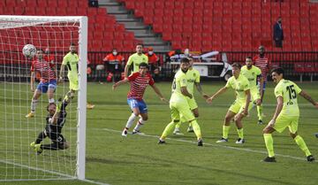 5 minutos después del tanto inicial de Marcos LLorente, Herrera anotó tras rematar dentro del área una jugada a balón parado.