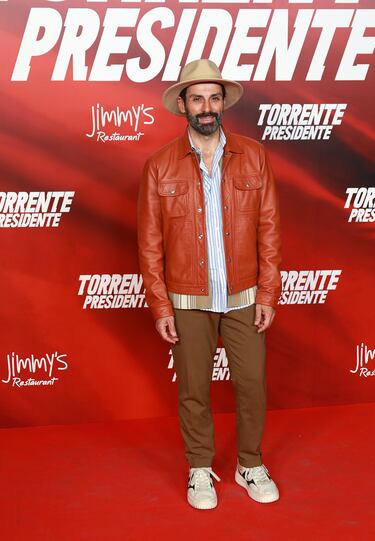 Carlo D'Ursi durante la premier de la película 'Torrente Presidente' en los Cines Callao. 
 
 
 