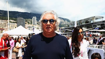 Flavio Briatore en M&oacute;naco.