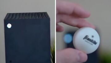 Un fan descubre lo que se puede hacer con una pelota de ping pong en la nueva Xbox Series X