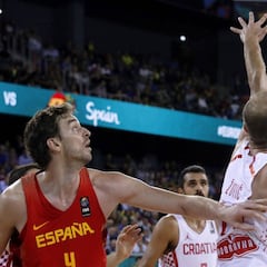 España llega invicta a octavos y Pau Gasol hace historia