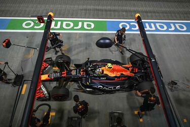 Checo Pérez explica su error en la clasificación del GP de Singapur