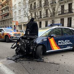Persecución policial en el centro de Madrid