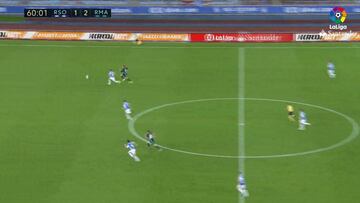 Impresiona solo con verlo: el notable gol de Bale a 35 km/h