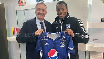 Wuilker Faríñez renovó con Millonarios hasta 2022