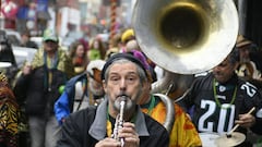 Las mejores imágenes de los fanáticos en el Super Bowl LII