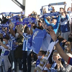 La afición del Depor no frena: 18.000 socios y viaje a Irún