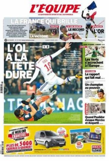 Portadas de la prensa deportiva