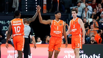 11/12/25 PARTIDO BALONCESTO
EUROLEAGUE EUROLIGA REGULAR SEASON ROUND 15
VALENCIA BASKET - ANADOLU EFE ESTAMBUL
KAMERON TAYLOR OMARI MOORE