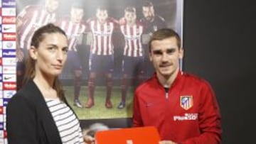 Griezmann, en un acto promocional.