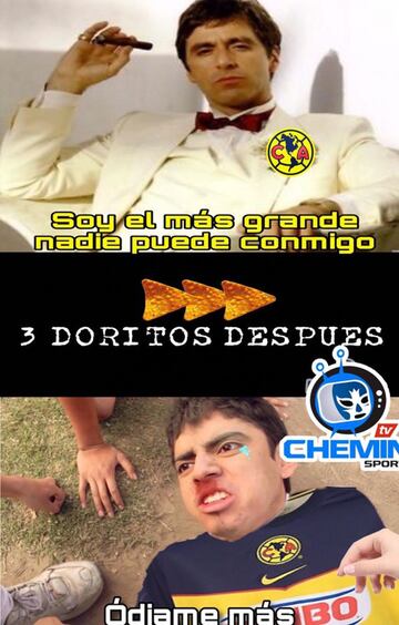 Los memes festejan la derrota de América ante León