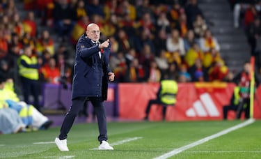 El entrenador español Luis de la Fuente.