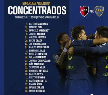 Baja de último momento en Boca: Goltz no concentra