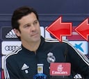 El extraño movimiento de Solari cada vez que le preguntan