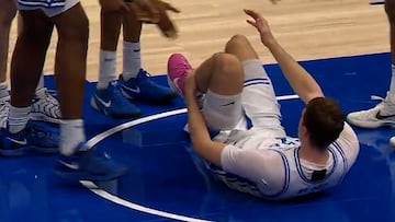 Duke sensation Cooper Flagg wheeled off after gruesome ankle injury