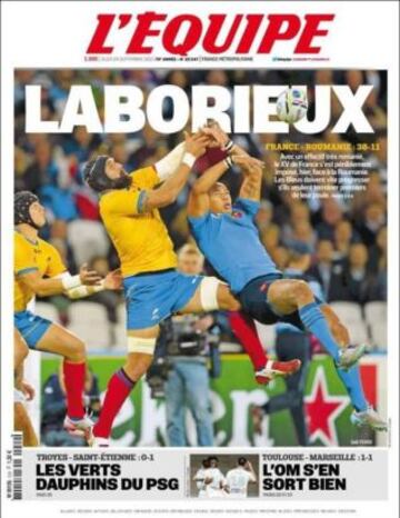 Portadas de la prensa deportiva