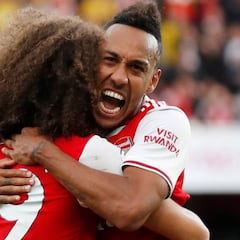 Aubameyang imparte justicia en el norte de Londres