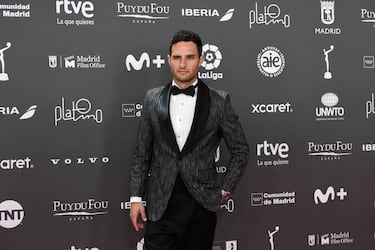 Eduardo Rosa posa a su llegada a la 10ª edición de los Premios Platino del cine Iberoamericano.