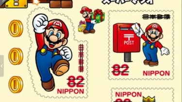 Japón venderá sellos oficiales de Super Mario a partir de junio