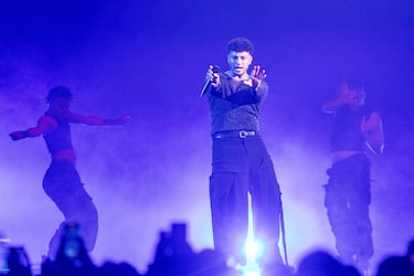 Kenneth durante la celebración de la primera semifinal del Benidorm Fest.