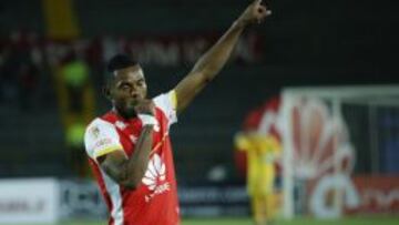 Borja, celebra su gol ante el C&uacute;cuta 