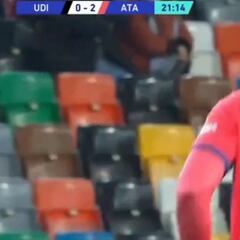 Este es el primer golazo de Luis Fernando Muriel ante Udinese