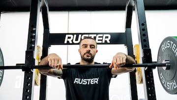 Fabian Beneito entrenando en las instalaciones de Ruster Fitness
