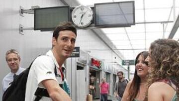 <b>OTRA VEZ EN BILBAO. </b>Aduriz, que ha jugado dos campañas en el Valencia, tiene muchos boletos para volver al Athletic.