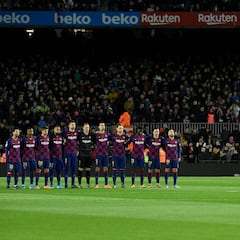 El primer partido de Setién como entrenador del Barcelona