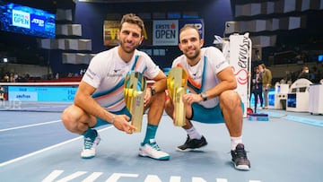 Juan Sebasti&aacute;n Cabal y Robert Farah, campeones del ATP 500 de Viena