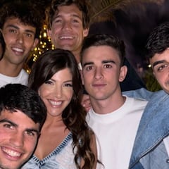 Quién es la Tita Nati, famosa por su cumpleaños con Alcaraz y varios jugadores del Barcelona
