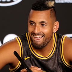 Kyrgios y la idea de coaching de Tsitsipas: "Es terrible"