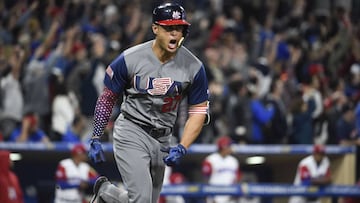 Giancarlo Stanton ser&aacute; uno de los participantes del USA vs Jap&oacute;n de la semifinal del Cl&aacute;sico Mundial del b&eacute;isbol.