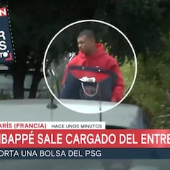 La salida de Mbappé del entreno del PSG que da que hablar