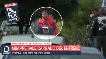 La salida de Mbappé del entreno del PSG que dará de que hablar