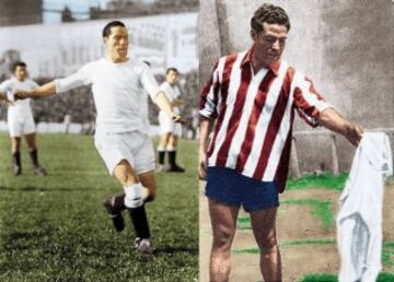 Gaspar Rubio intercaló ambos equipos en su carrera. Jugó en el Real Madrid entre 1928 y 1932, pasó la temporada siguiente (32/33) y después regresó al Madrid la temporada 39/40.