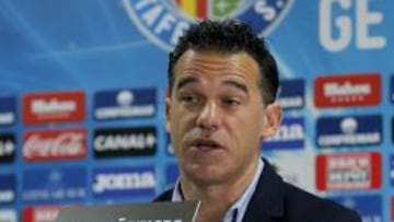 Luis Garc&iacute;a, t&eacute;cnico del Getafe