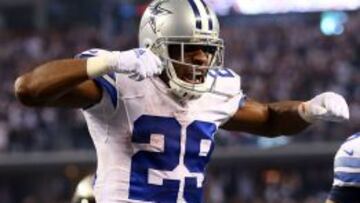 Demarco Murray celebrando un TD