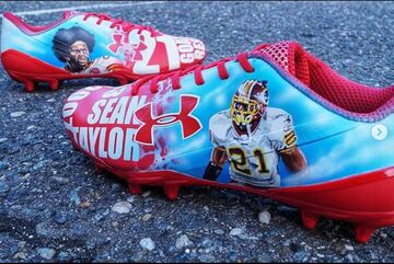 Sanu rindió tributo a uno de sus jugadores favoritos durante su infancia. 

